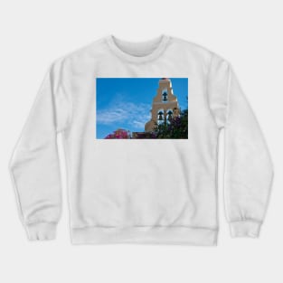 Paleokastritsa Monastery, Corfu, Greece Crewneck Sweatshirt